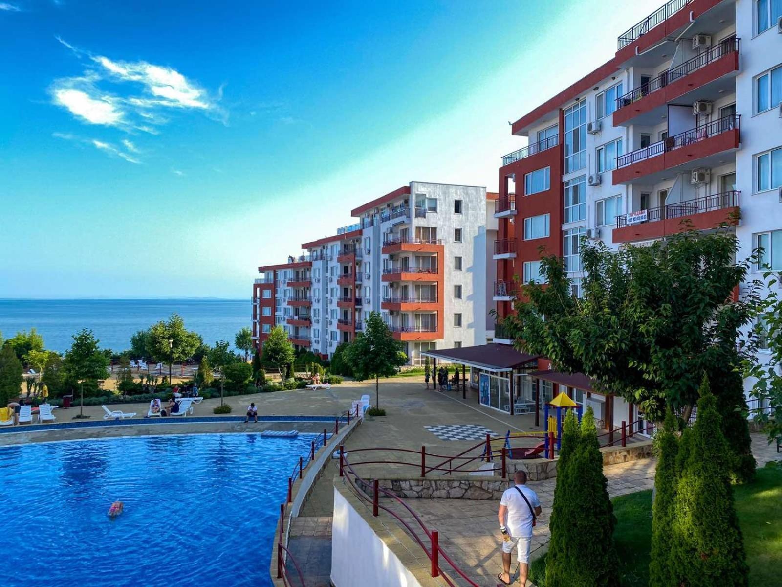 Panorama Fort Beach, Фамилно Студио Deluxe Sweti Wlas Exterior foto